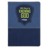 365 Days To Knowing God For Guys Faux Leather