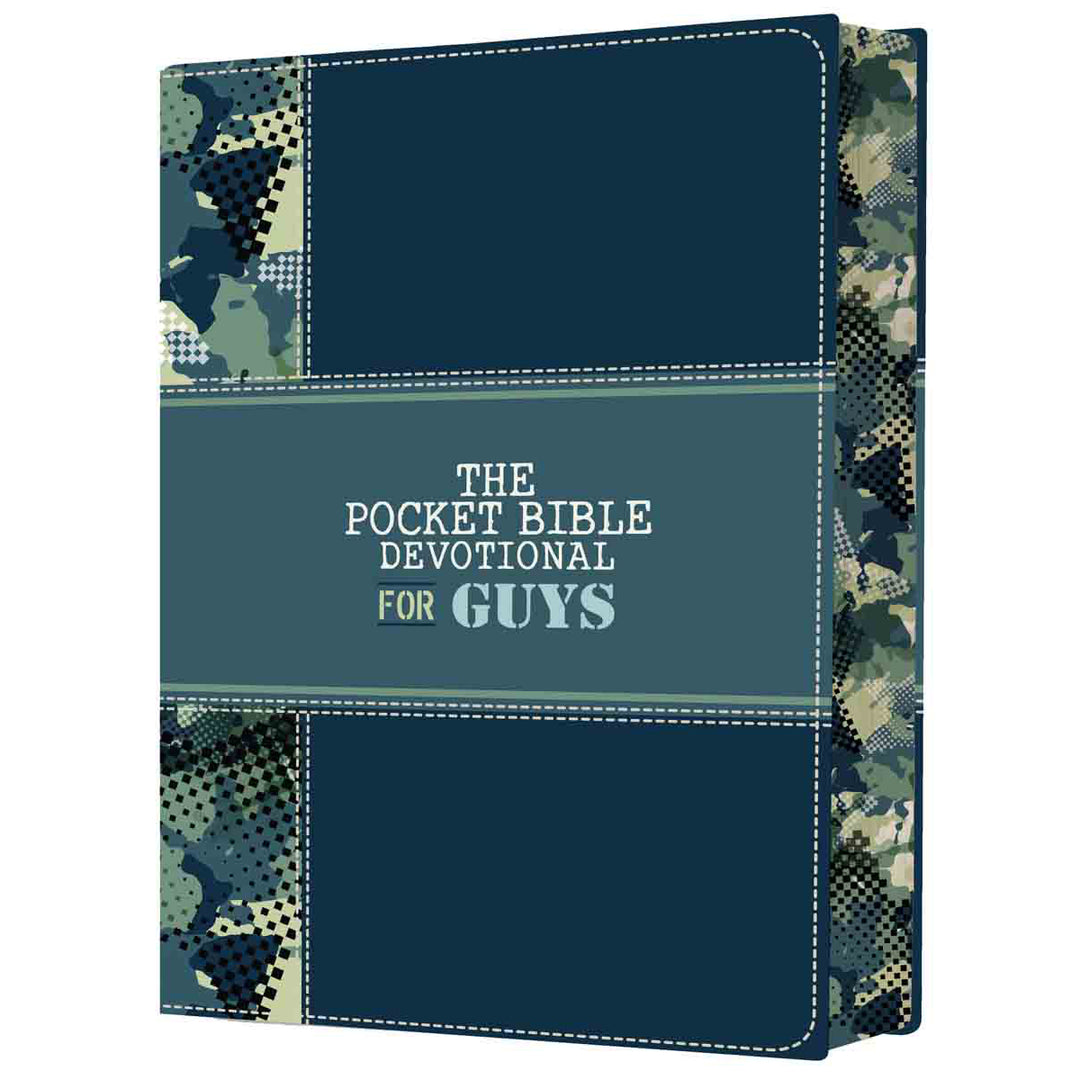 The Pocket Bible Devotional For Guys (Linen)
