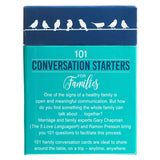 101 Conversation Starters For Families Cards (Boxed Cards)