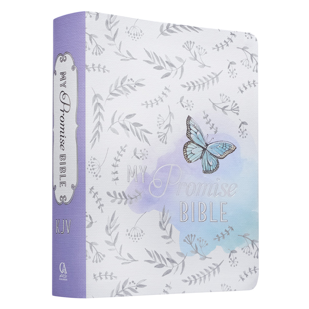 KJV Butterflies Flexcover Faux Leather My Promise Bible
