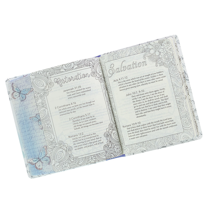 KJV Butterflies Flexcover Faux Leather My Promise Bible