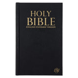 ESV Standard Bible Black Hardcover