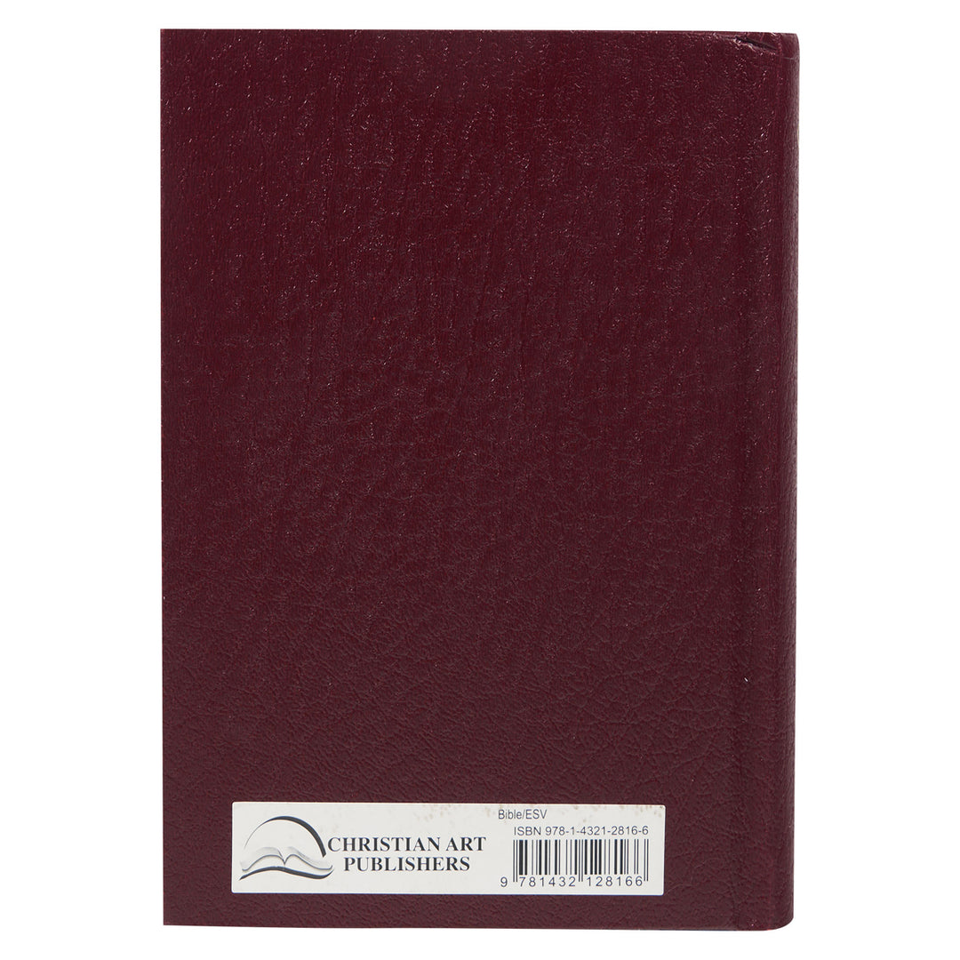 ESV Compact Bible Burgundy Hardcover