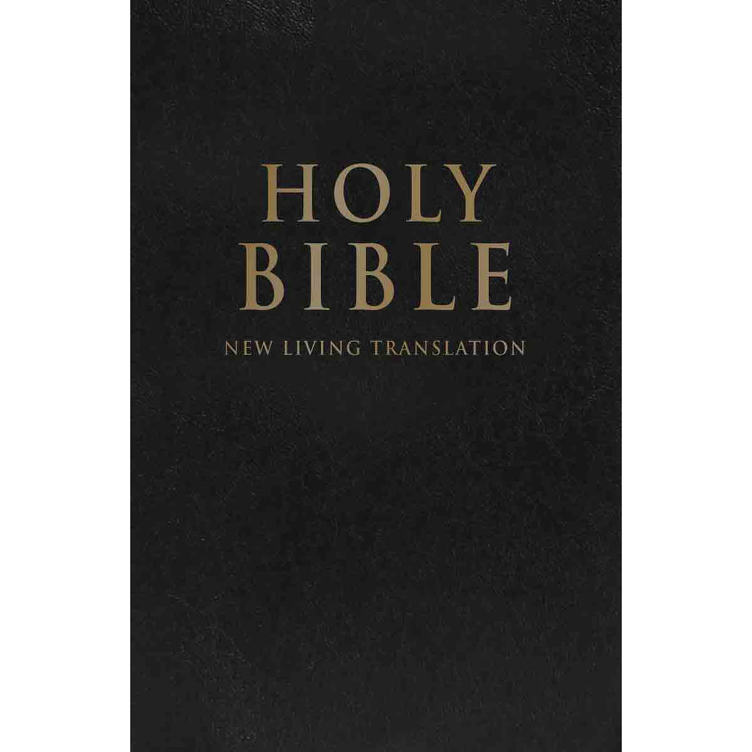 NLT Standard Black Hardcover Bible