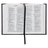 NLT Compact Bible Black Hardcover