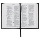 NLT Compact Bible Black Hardcover