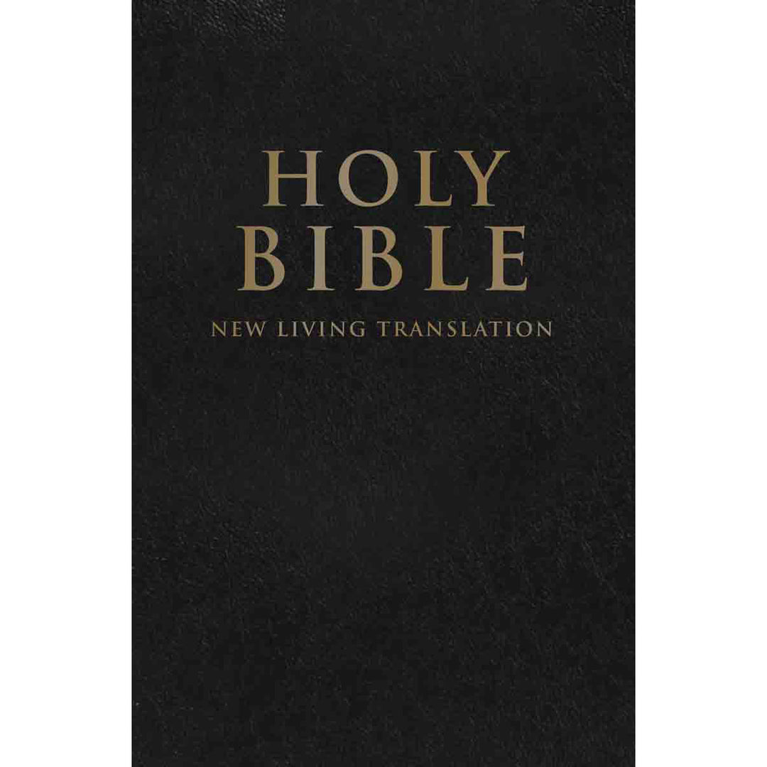 NLT Compact Bible Black Hardcover