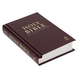 NLT Compact Bible Burgundy Hardcover
