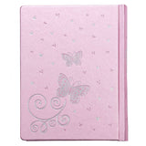 ESV Pink Salsa Faux Leather Hardcover My Creative Bible For Girls