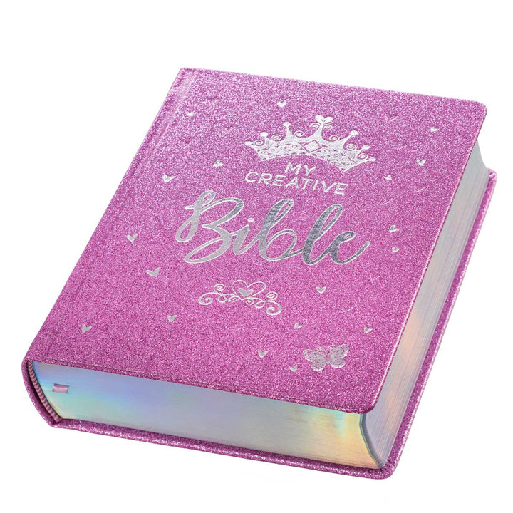 ESV Purple Glitter Hardcover My Creative Bible For Girls
