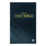 KJV Black Faux Leather Holy Bible Giant Print Thumb Indexed With Sleeve