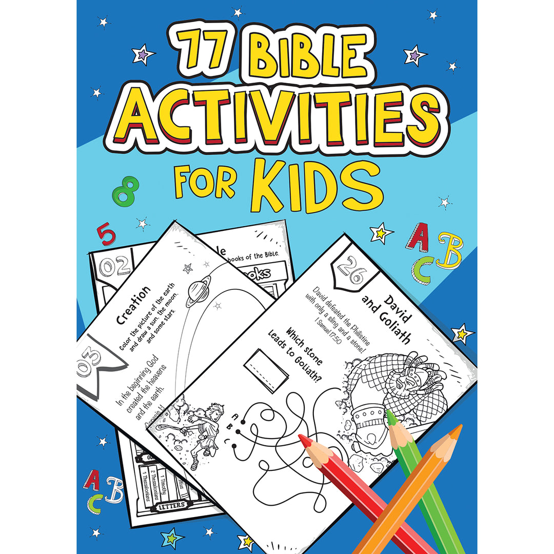 77 Bible Activities For Kids (Paperback)