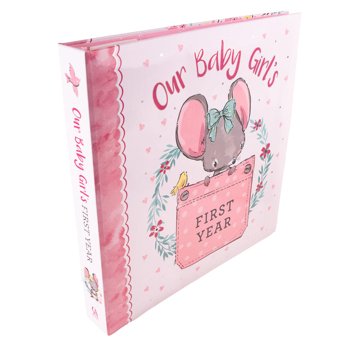 Our Baby Girl's First Year (Padded Hardcover)