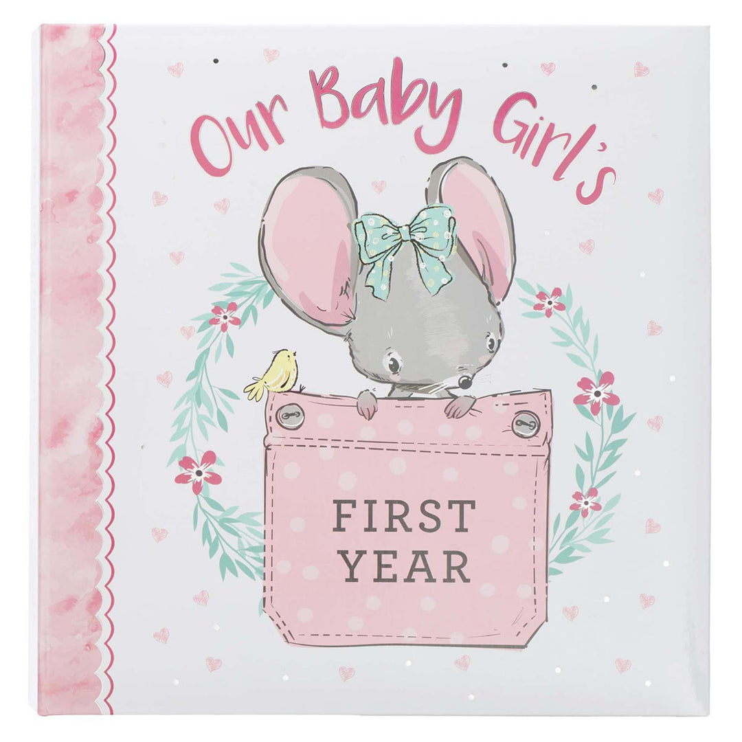 Our Baby Girl's First Year (Padded Hardcover)