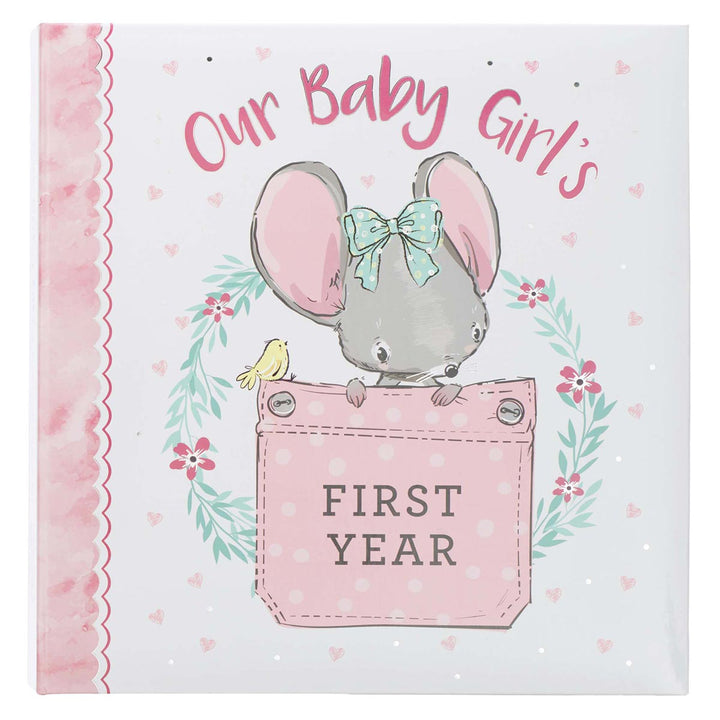 Our Baby Girl's First Year (Padded Hardcover)