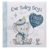 Our Baby Boy's First Year (Padded Hardcover)