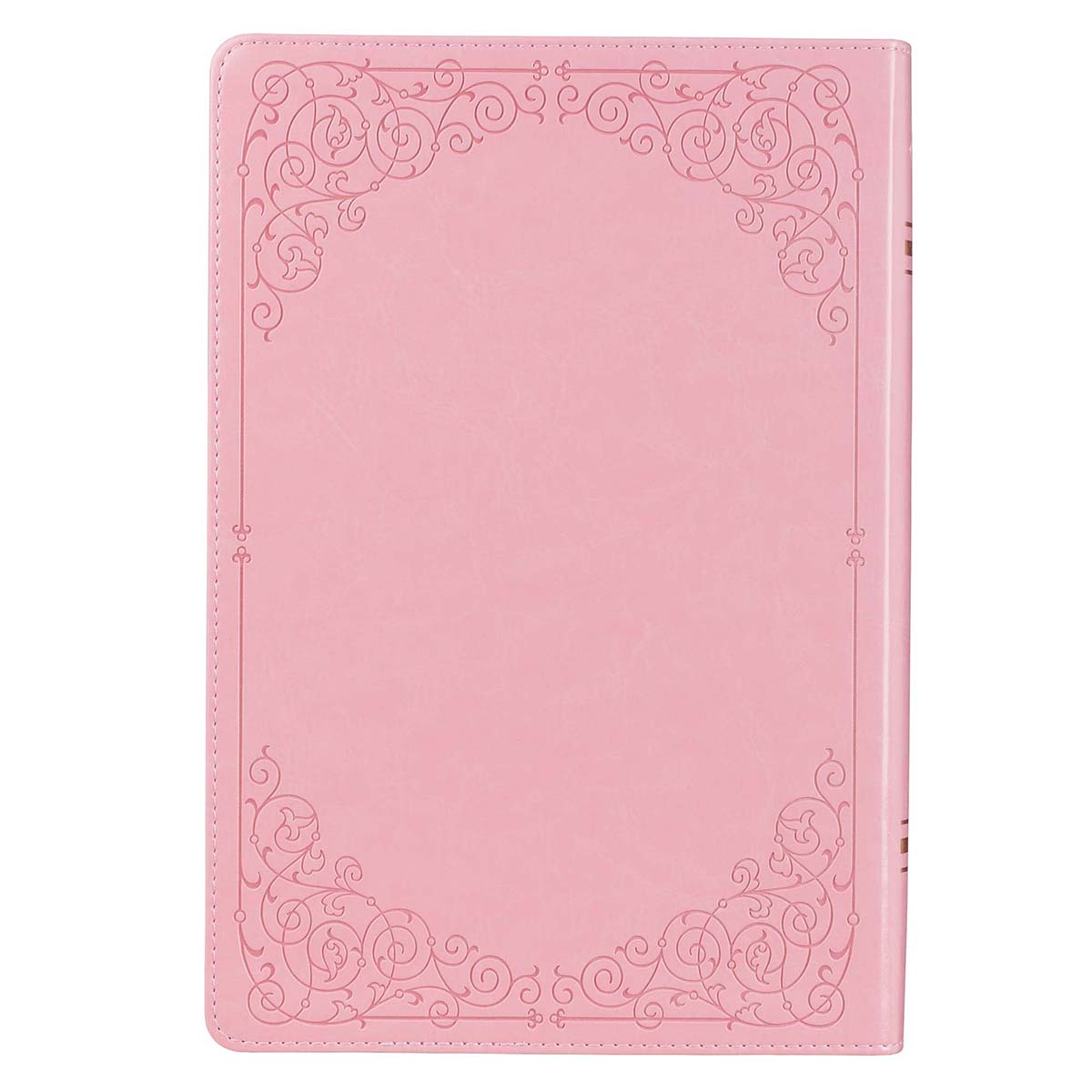 KJV Pink Faux Leather Full-Size Bible Giant Print Indexed