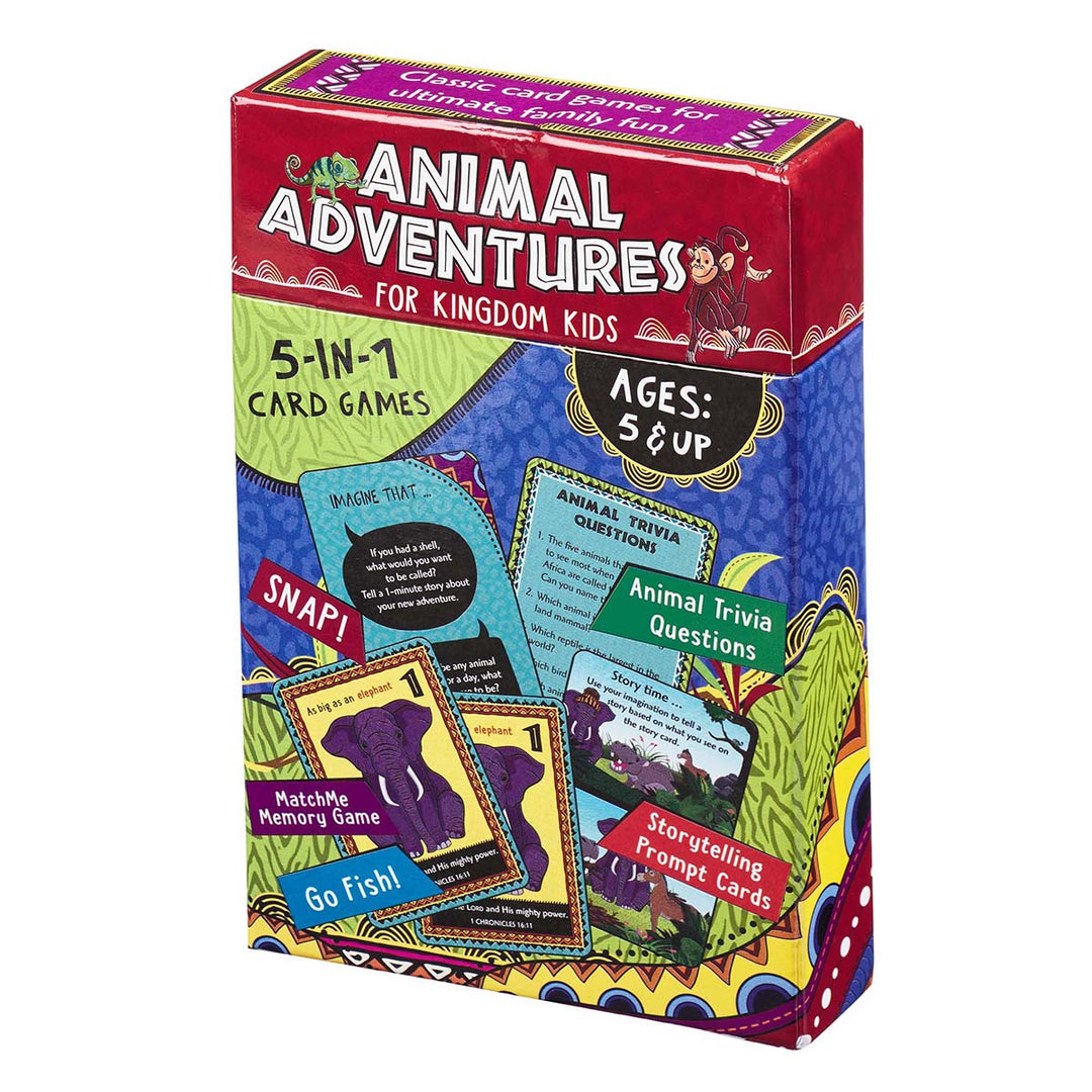 Animal Adventures For Kingdom Kids (Game Cards)