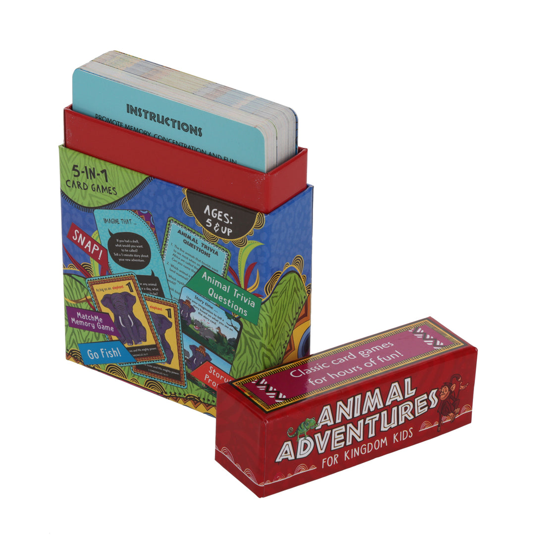 Animal Adventures For Kingdom Kids (Game Cards)