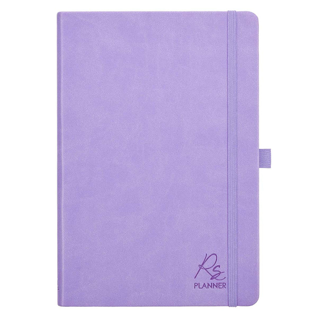 Rolene Strauss Undated Planner Lavender Faux Leather