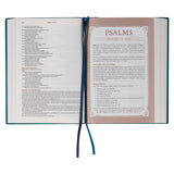 NLT The Spiritual Growth Bible Teal Hardcover