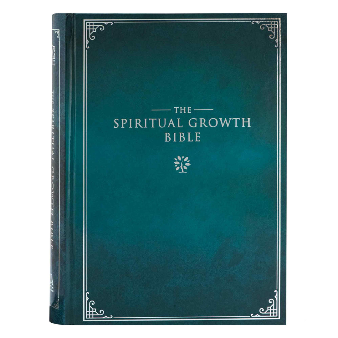 NLT The Spiritual Growth Bible Teal Hardcover