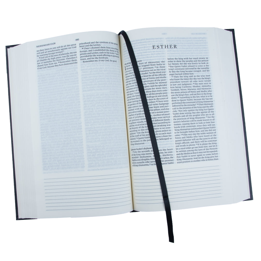 ESV Journaling Bible Writers Edition Black (Hardcover)