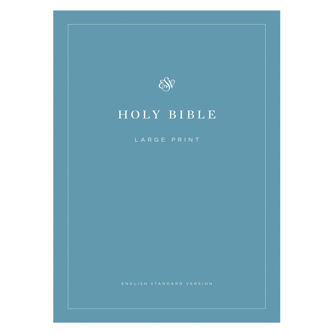 ESV Economy Bible Large Print Blue (Paperback)
