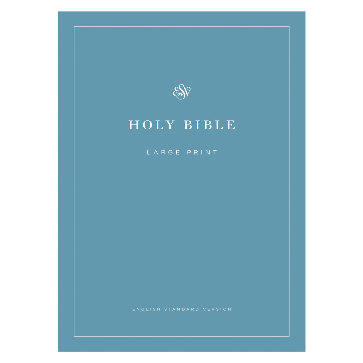 ESV Economy Bible Large Print Blue (Paperback)