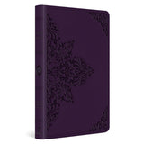 ESV Value Thinline Bible, Large Print, Imitation Leather, Lavender, Filigree Design