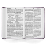 ESV Value Thinline Bible, Large Print, Imitation Leather, Lavender, Filigree Design