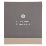 ESV Black Hardcover Journaling Study Bible