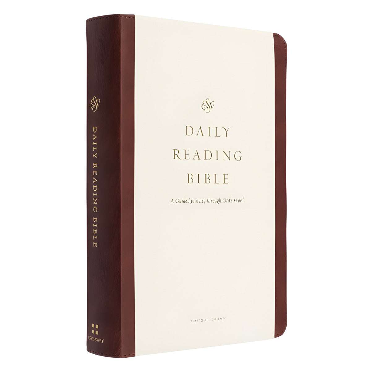 ESV Brown Imitation Leather Daily Reading Bible