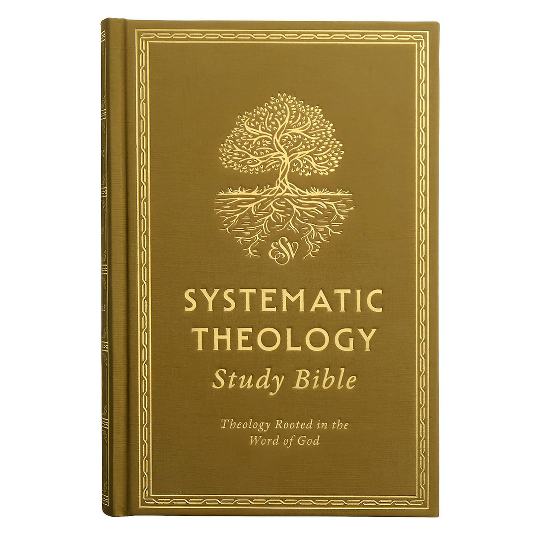 ESV Ochre Hardcover Systematic Theology Study Bible