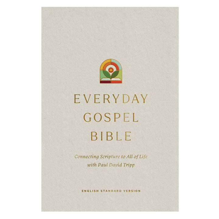 ESV White Hardcover Everyday Gospel Bible