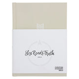 CSB She Reads Truth Bible Beige (Hardcover)
