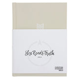 CSB She Reads Truth Bible Beige (Hardcover)
