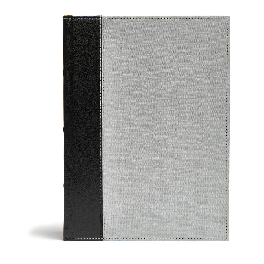 CSB Study Bible Gray / Black (Cloth)