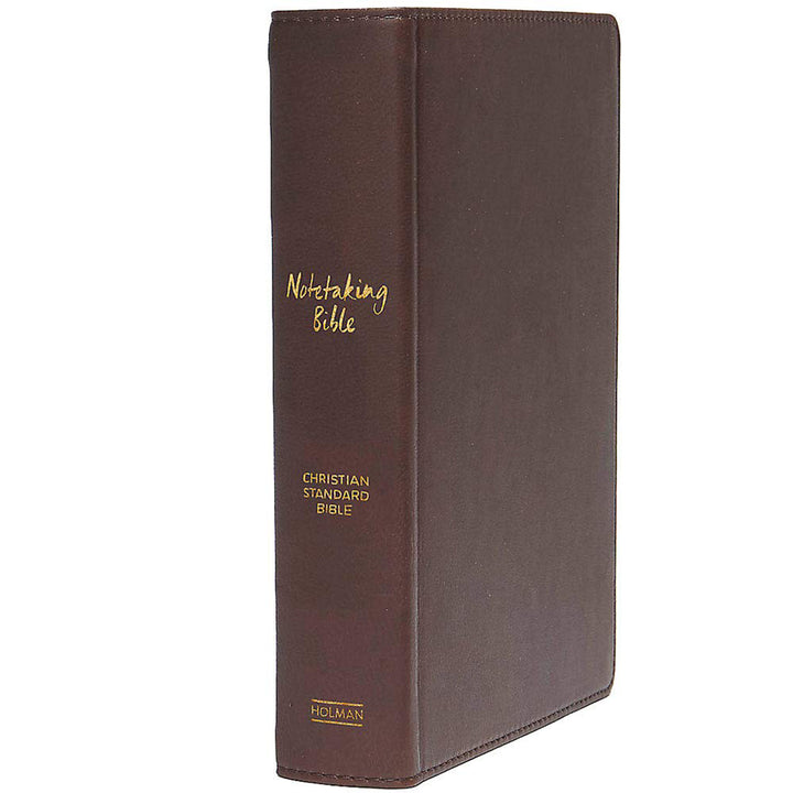 CSB Notetaking Bible Brown (Genuine Leather)