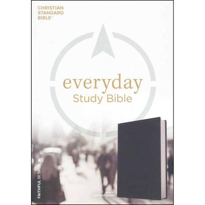 CSB Everyday Study Bible Black (Imitation Leather)