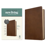 NLT Filament Thinline Reference Bible Red Letter Rustic Brown (Imitation Leather)
