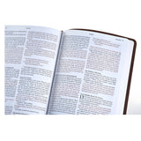 NLT Filament Thinline Reference Bible Red Letter Rustic Brown (Imitation Leather)
