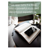 NLT Earthen Teal Blue Imitation Leather Filament Thinline Reference Bible