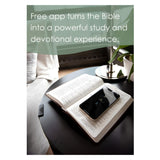 NLT Earthen Teal Blue Imitation Leather Filament Thinline Reference Bible