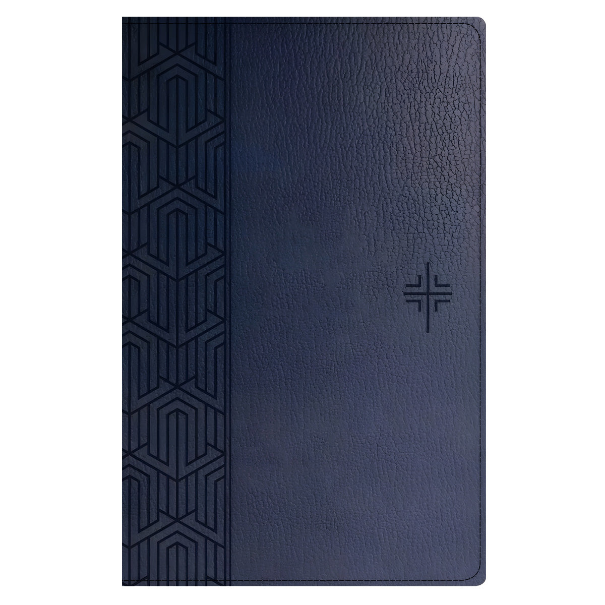 NLT Blue Faux Leather Premium Gift Bible Red Letter