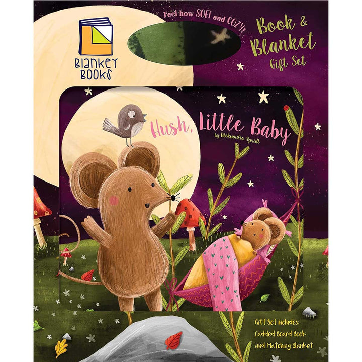 Hush Little Baby: A Bedtime Padded Board Book with Blanket Set