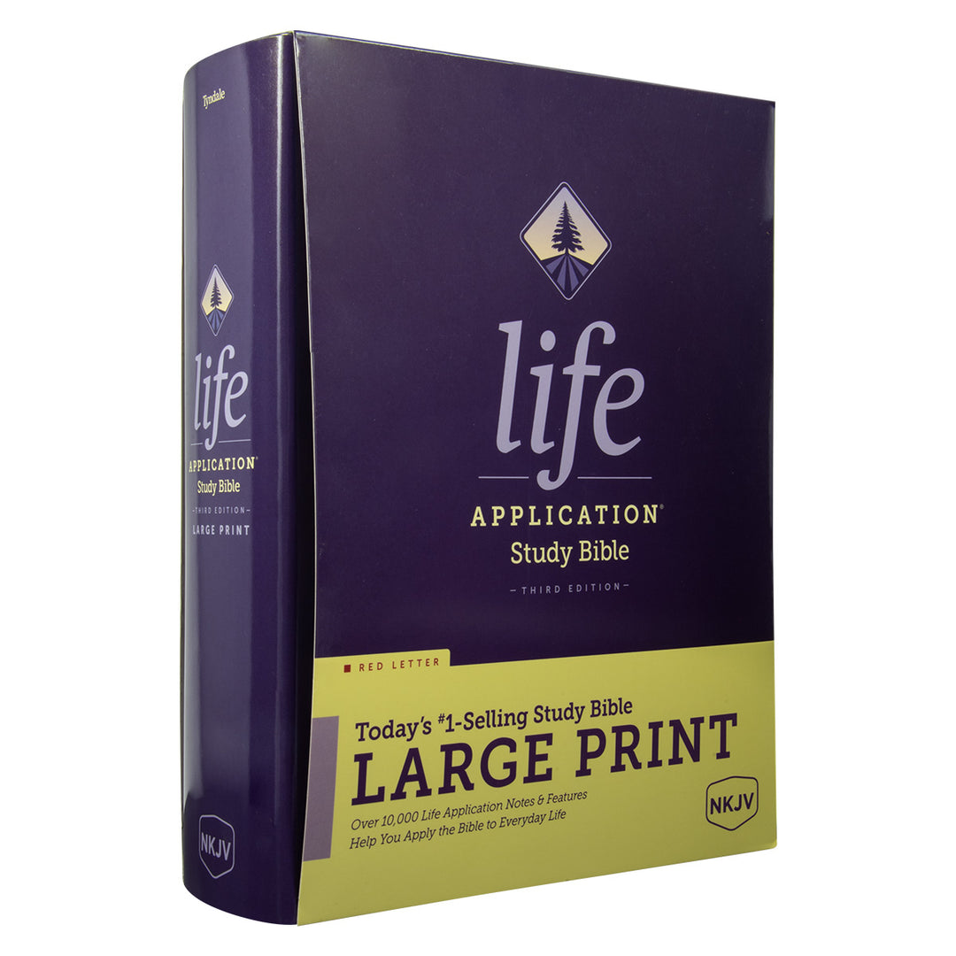 NKJV Life Application Study Bible, Third Edition, Large Print, Red Letter (Hardcover)