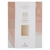 NLT Soft Gold Imitation Leather Filament Enabled Every Woman’s Bible
