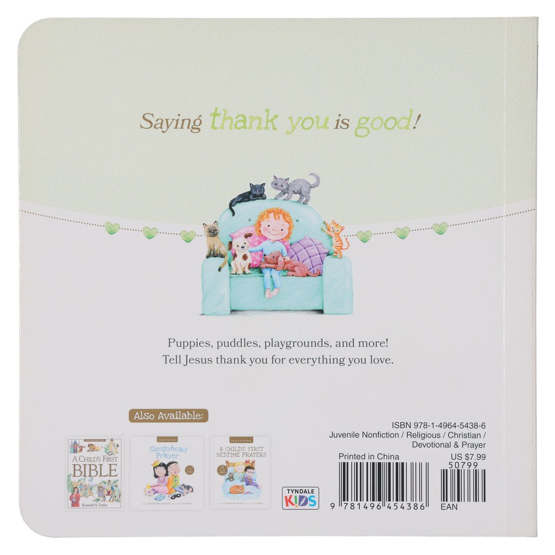 Thanks for Little Things: A Heart-to-Heart Talk with Jesus - A Child's First Bible BB