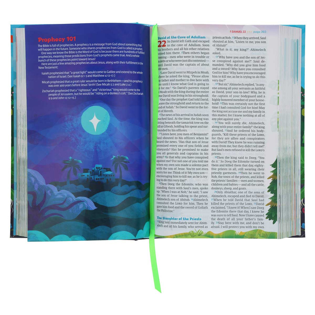 NLT Hardcover Go Bible - A Life-Changing Bible for Kids